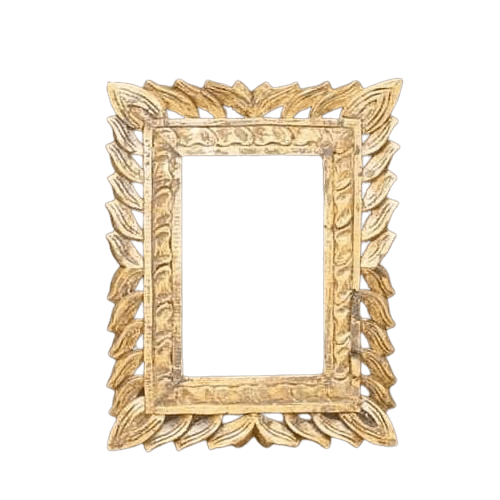 MDF & ALUMINIUM PHOTO FRAME (GOLD)